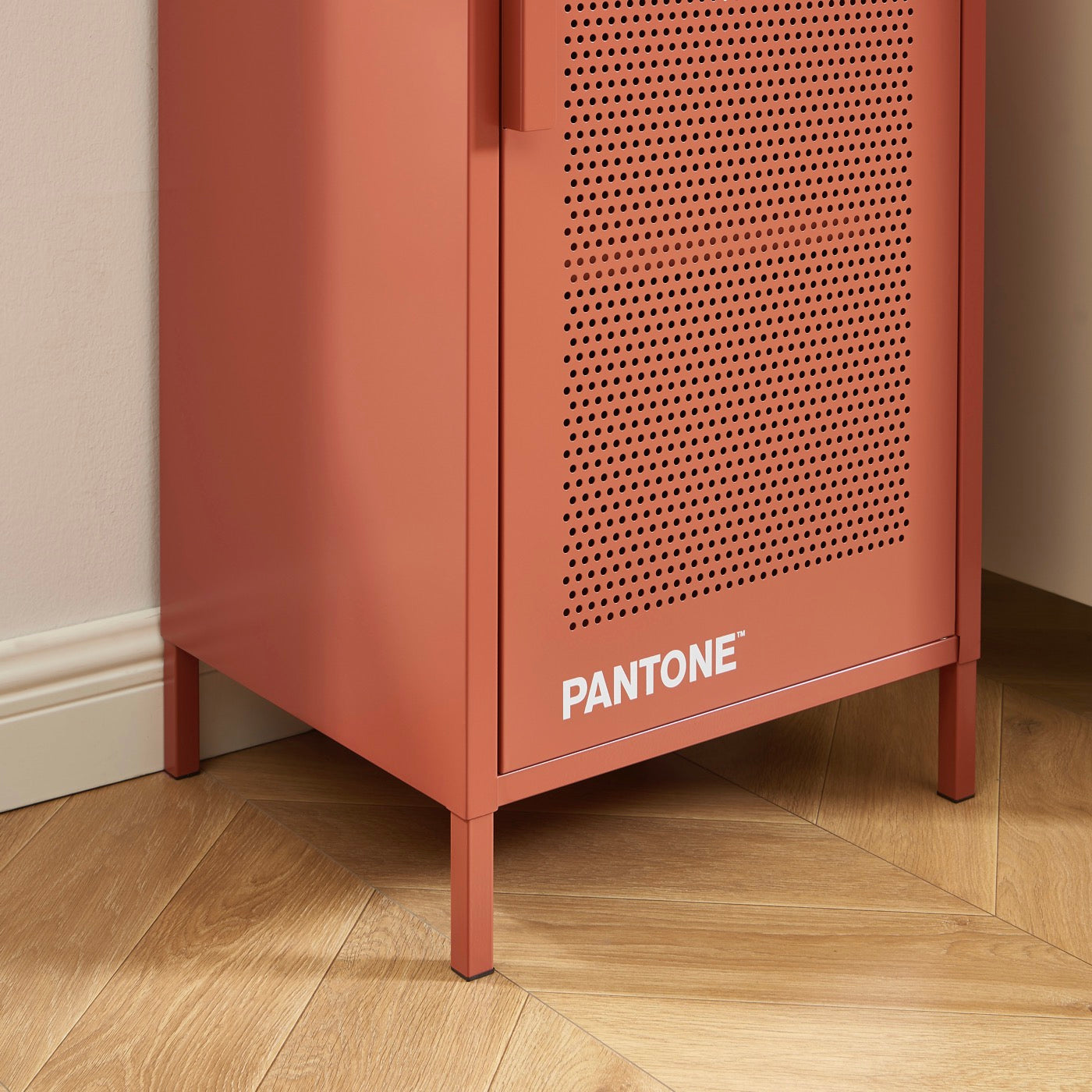 Caisson De Bureau - Métal - Terracotta