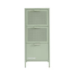 Caisson De Bureau - Métal - Vert Amande - 3 Tiroirs