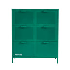 Commode - Métal - Vert Émeraude - 6 Tiroirs