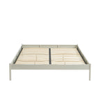 Bed - Metal - Sand Beige - Box Spring Included
