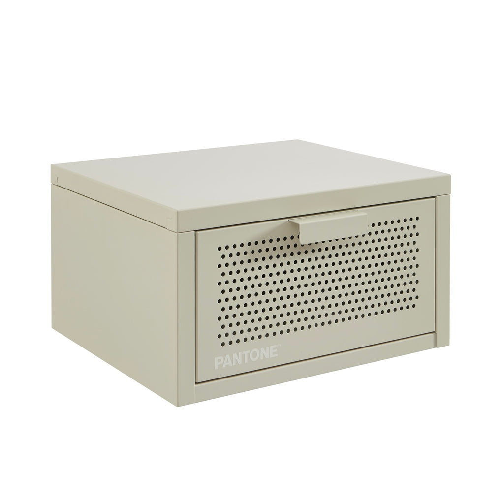 Table De Chevet Murale - Métal - Beige Sable
