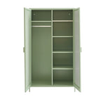 Armario - Metal - Verde Almendra - 2 Puertas