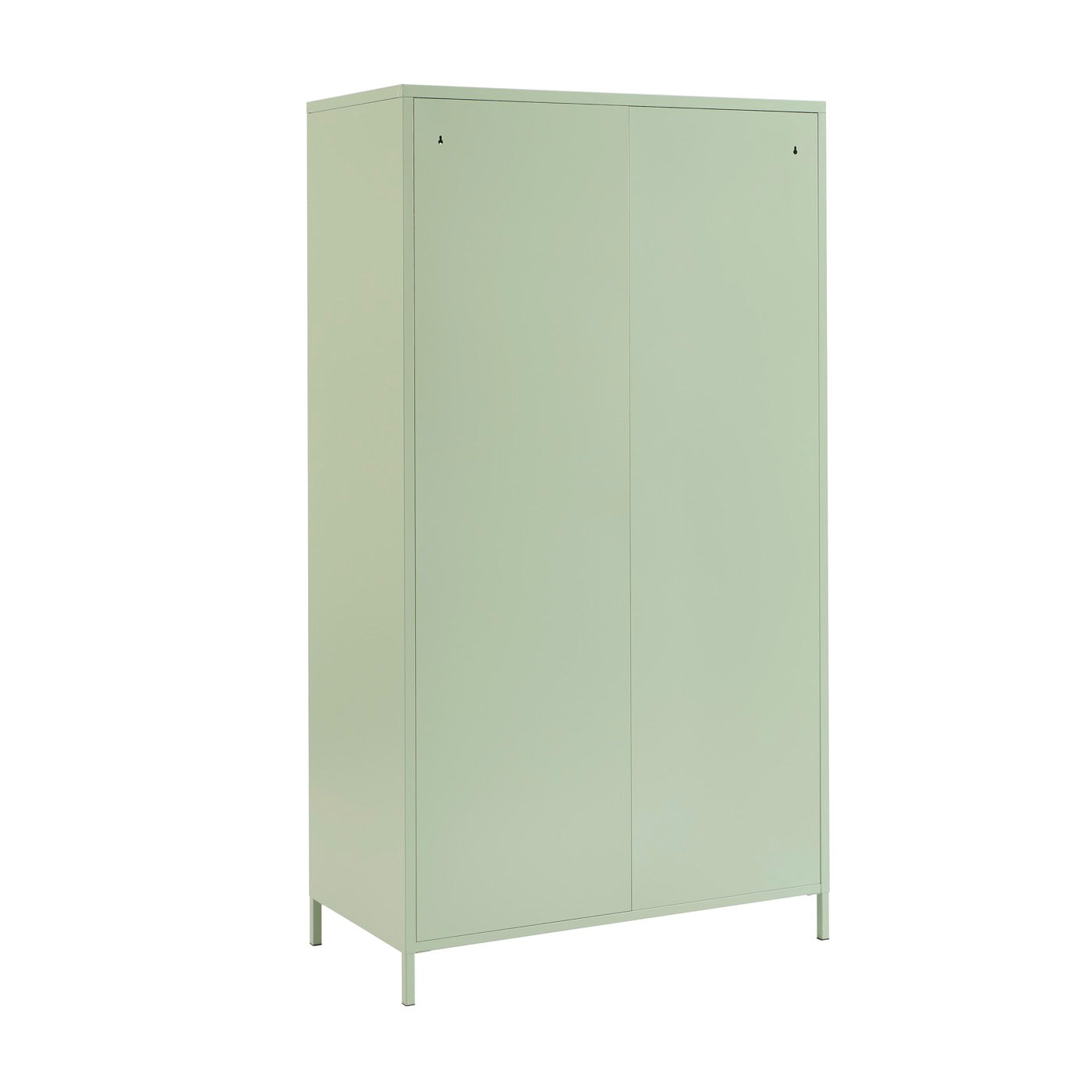 Armario - Metal - Verde Almendra - 2 Puertas