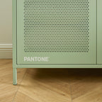 Armario - Metal - Verde Almendra - 2 Puertas