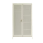Armoire - Métal - Beige Sable - 2 Portes