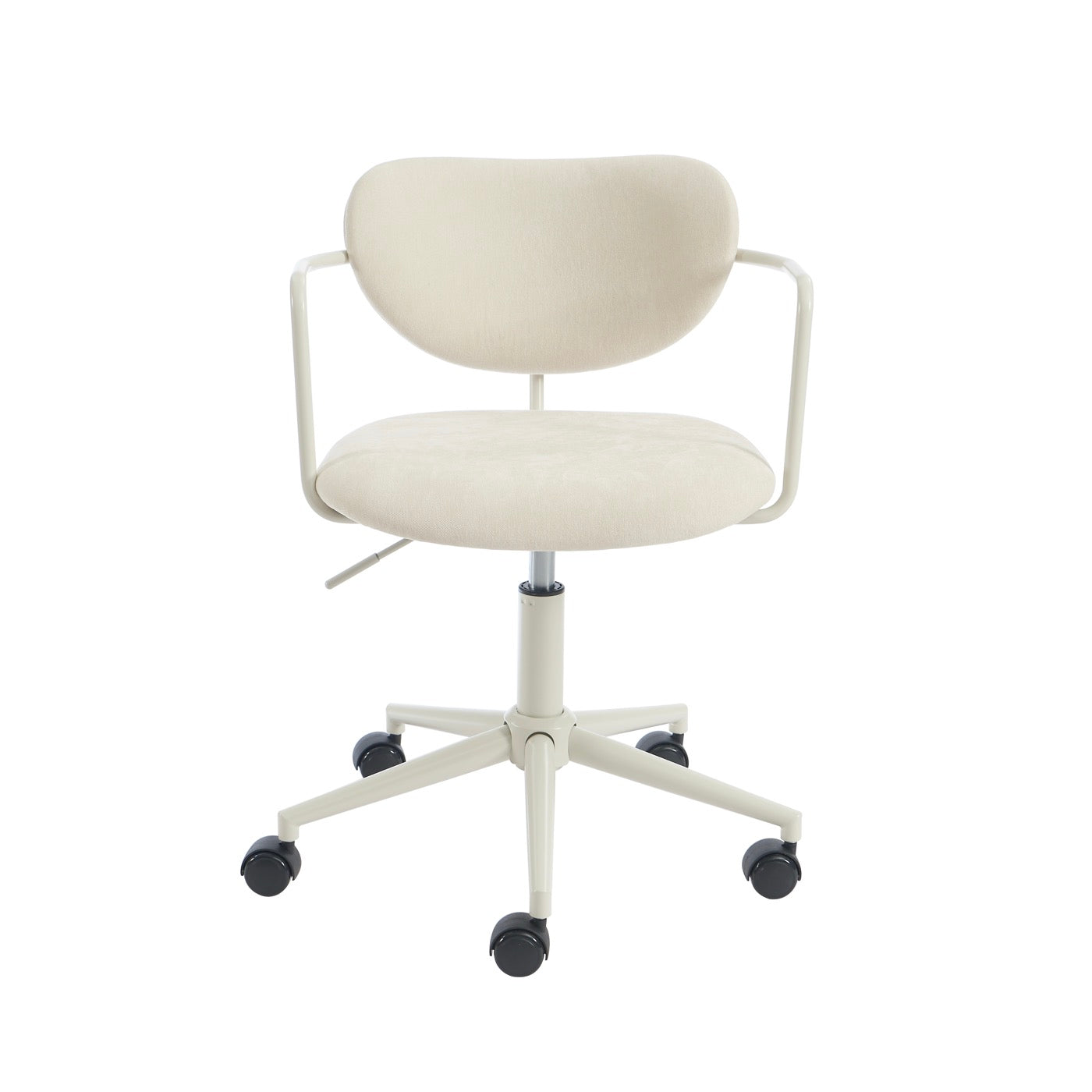 Office Chair - Fabric - Sand Beige - With Casters