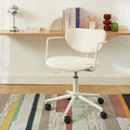 Office Chair - Fabric - Sand Beige - With Casters