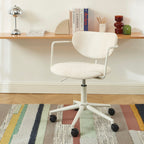 Office Chair - Fabric - Sand Beige - With Casters