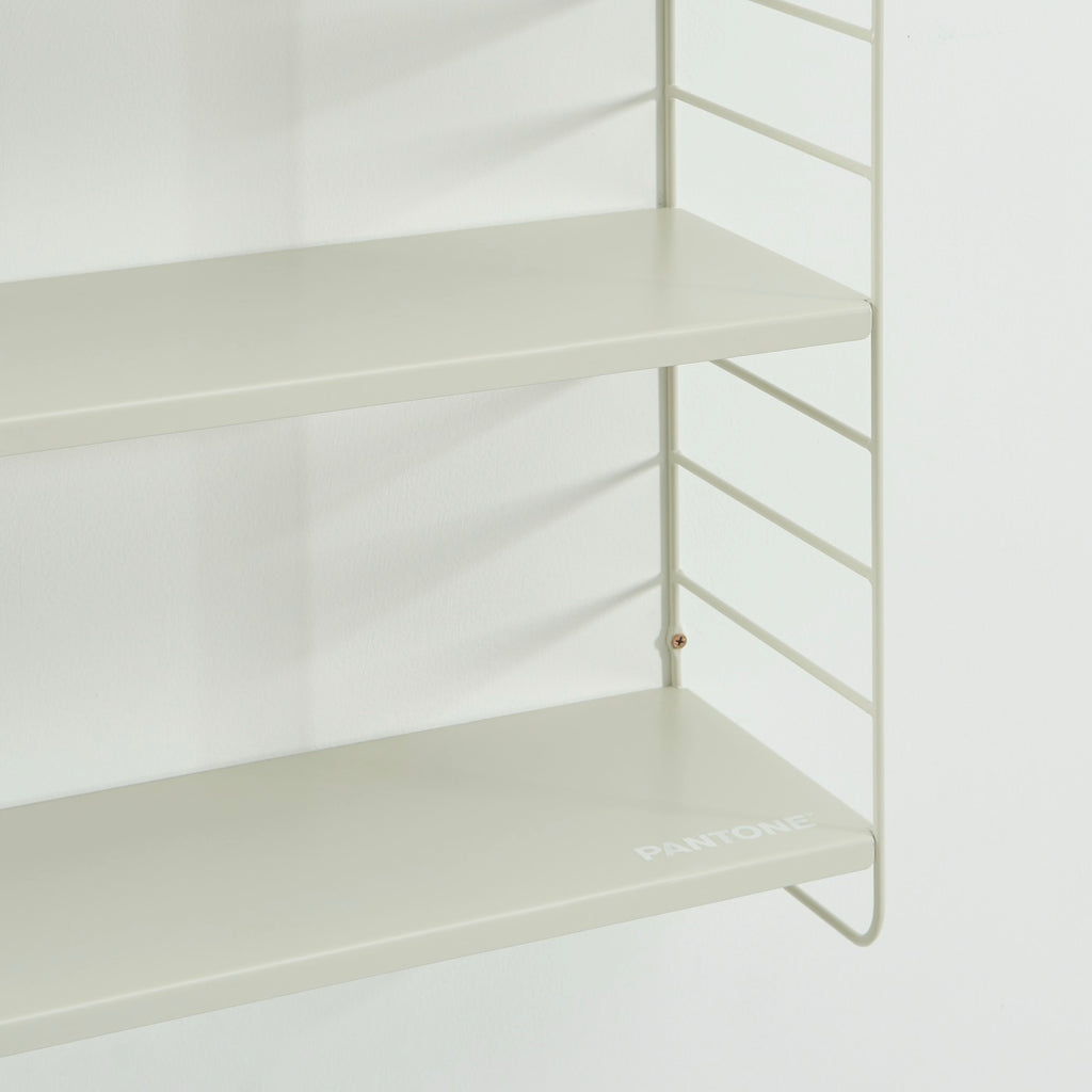Etagère Murale 3 Niveaux - Métal - Beige Sable