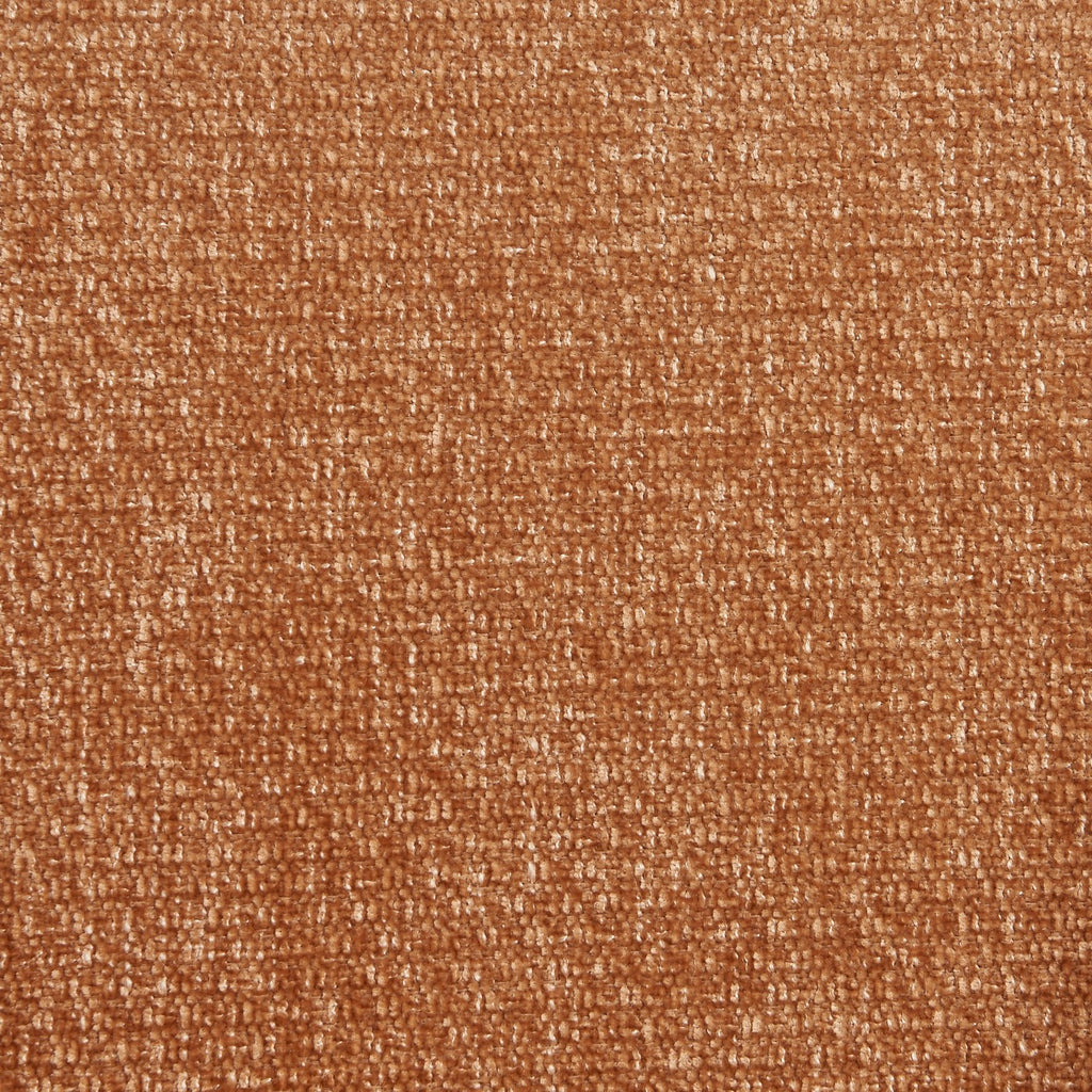 Paola - Chairs - Chenille Fabric - Terracotta Solid Oak Leg