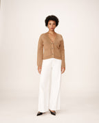 Cardigan Paolino - Camel