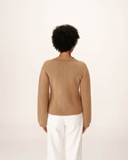 Cardigan Paolino - Camel