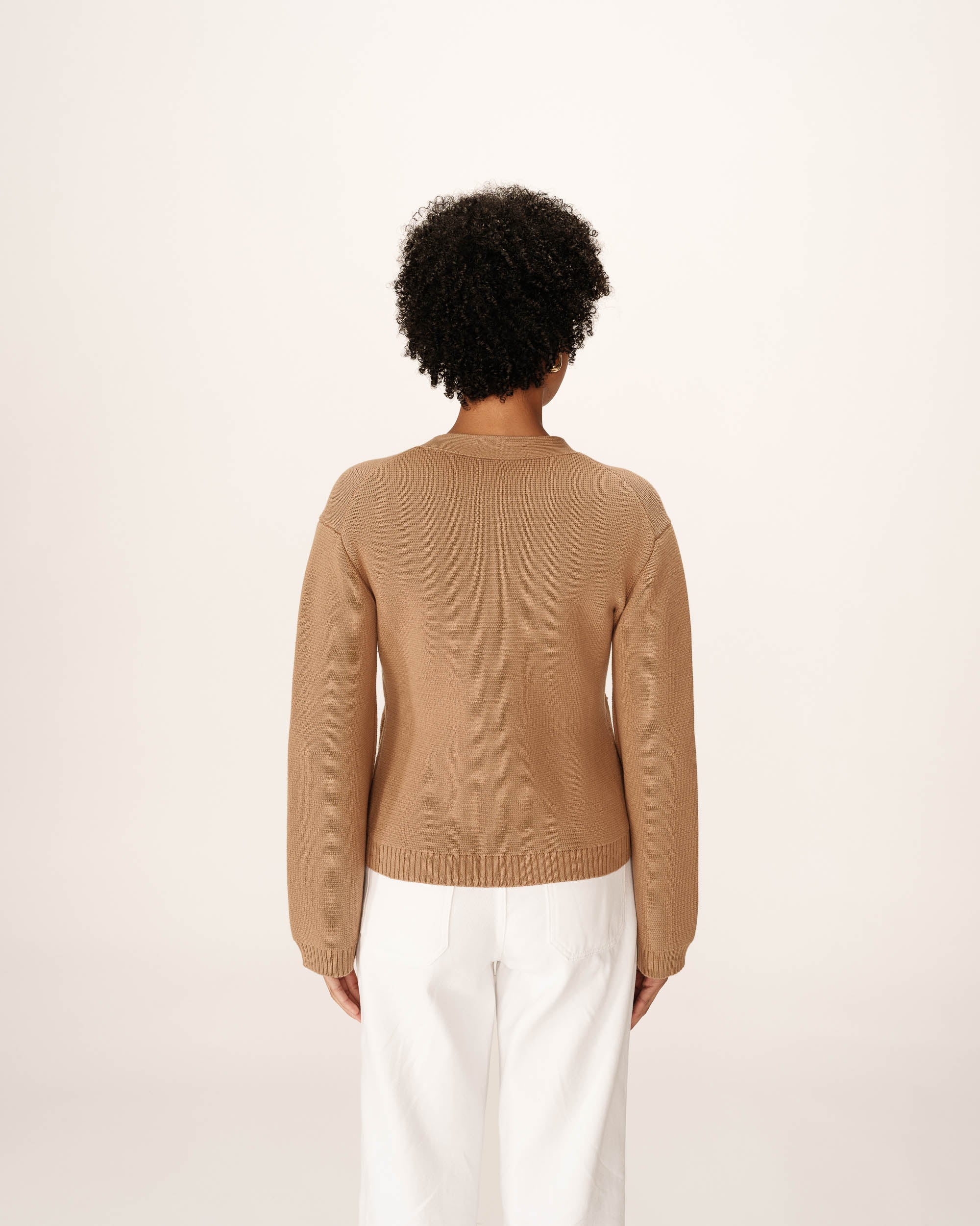 Cardigan Paolino - Camel