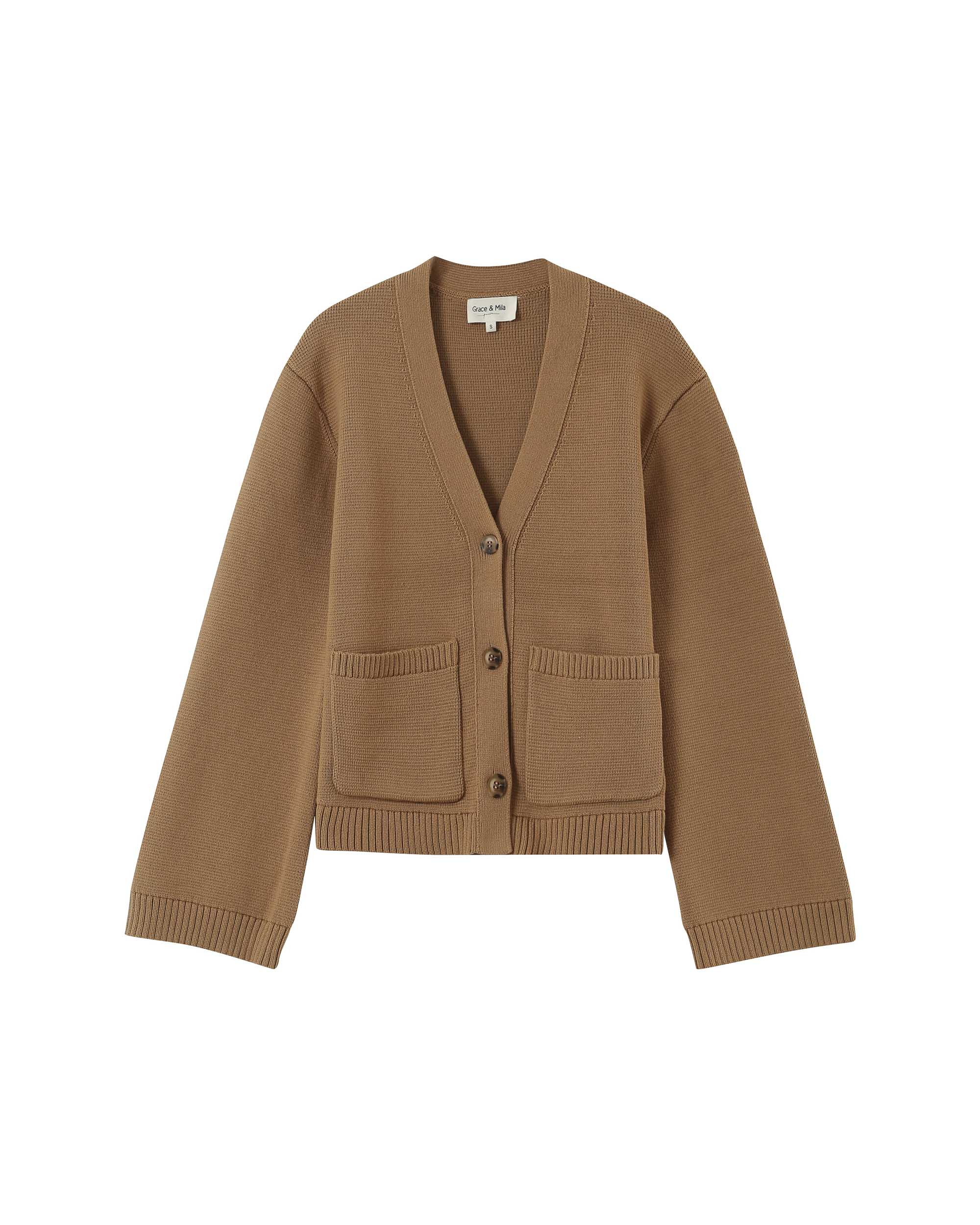 Cardigan Paolino - Camel