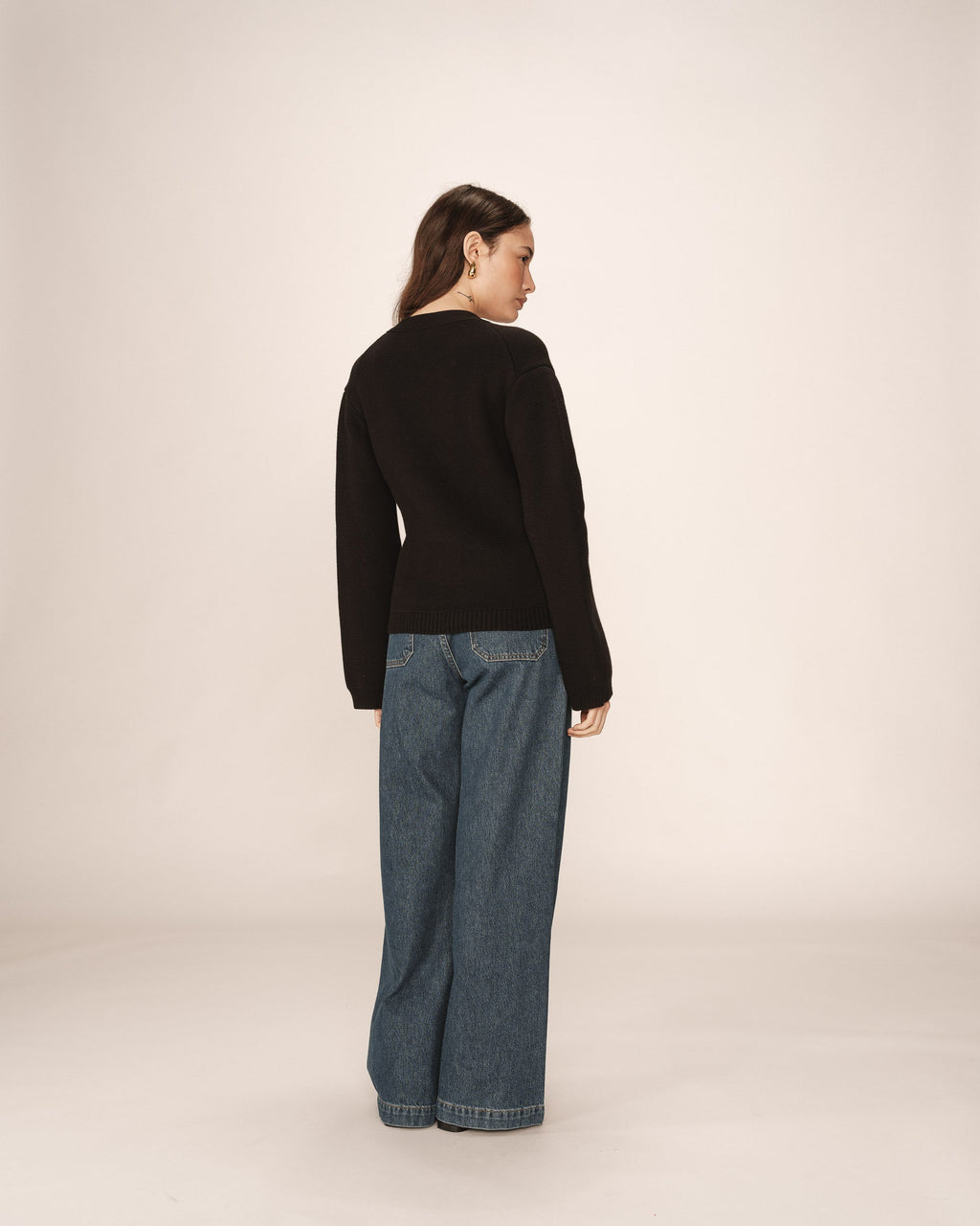 Paolino Black Cardigan