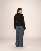 Paolino Black Cardigan