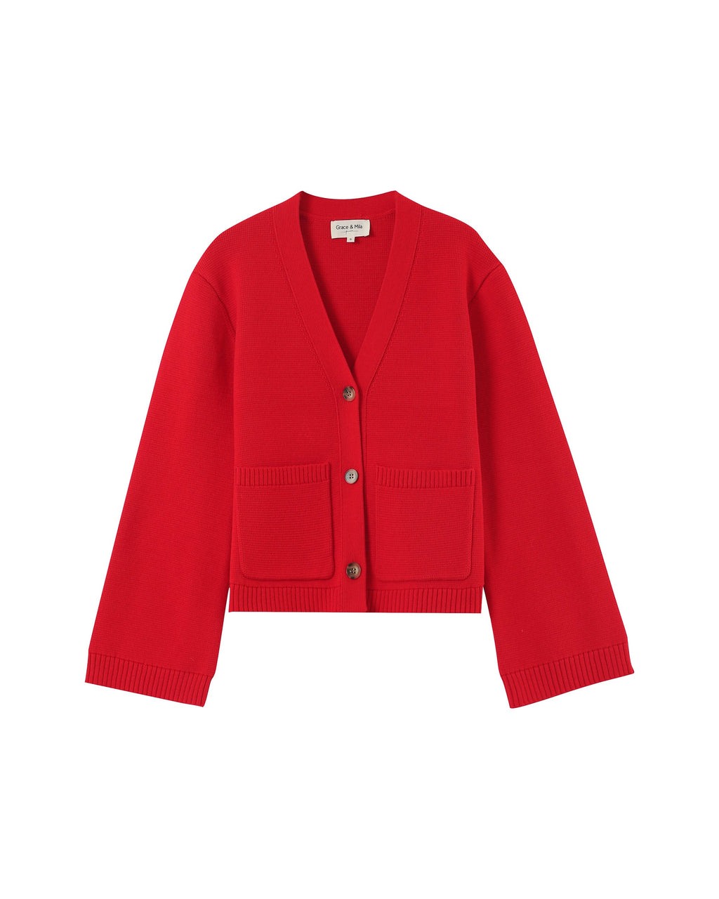 Red Paolino Cardigan