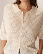 Pao Cardigan - Ecru