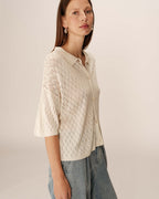 Pao Cardigan - Ecru