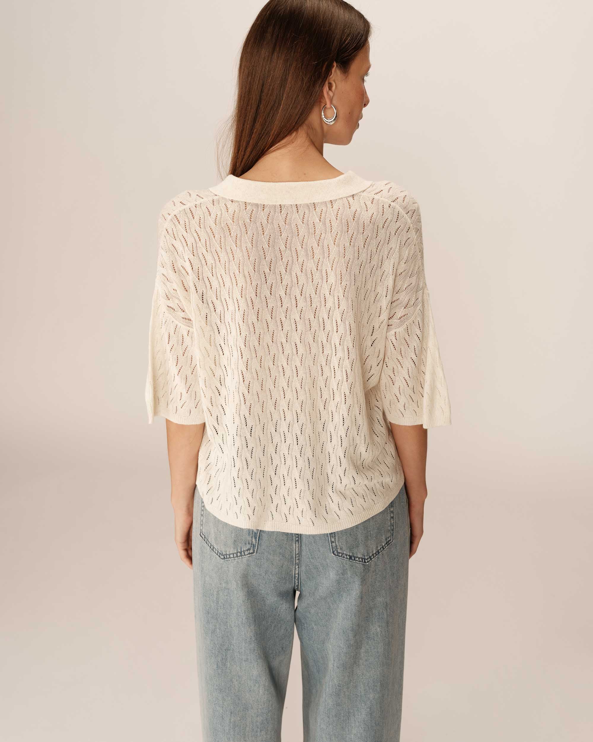 Pao Cardigan - Ecru