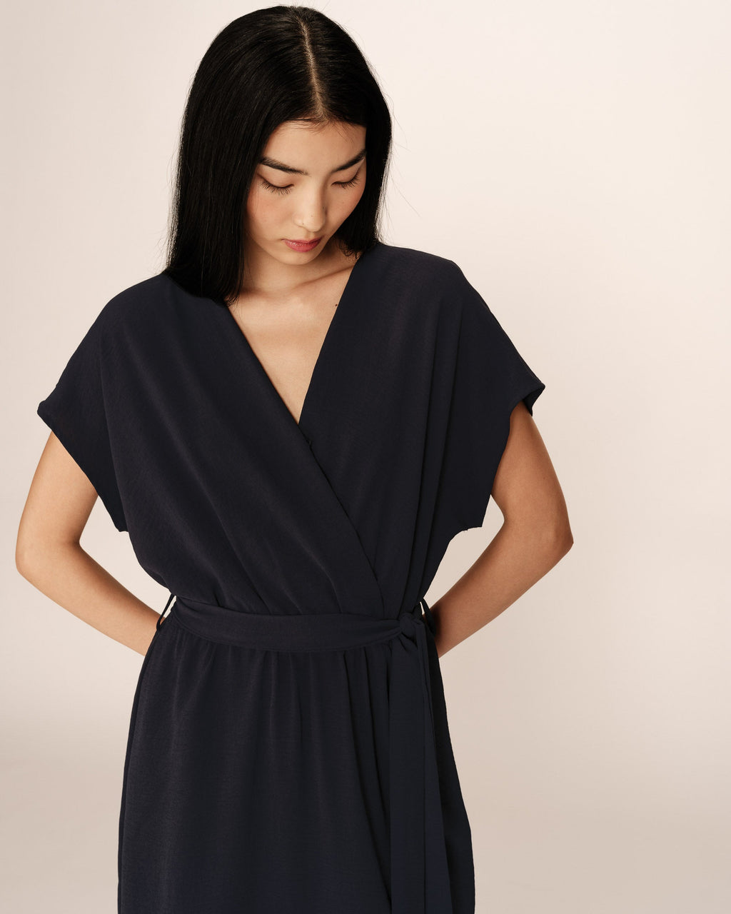 Vestido Corto Papaye - Marino
