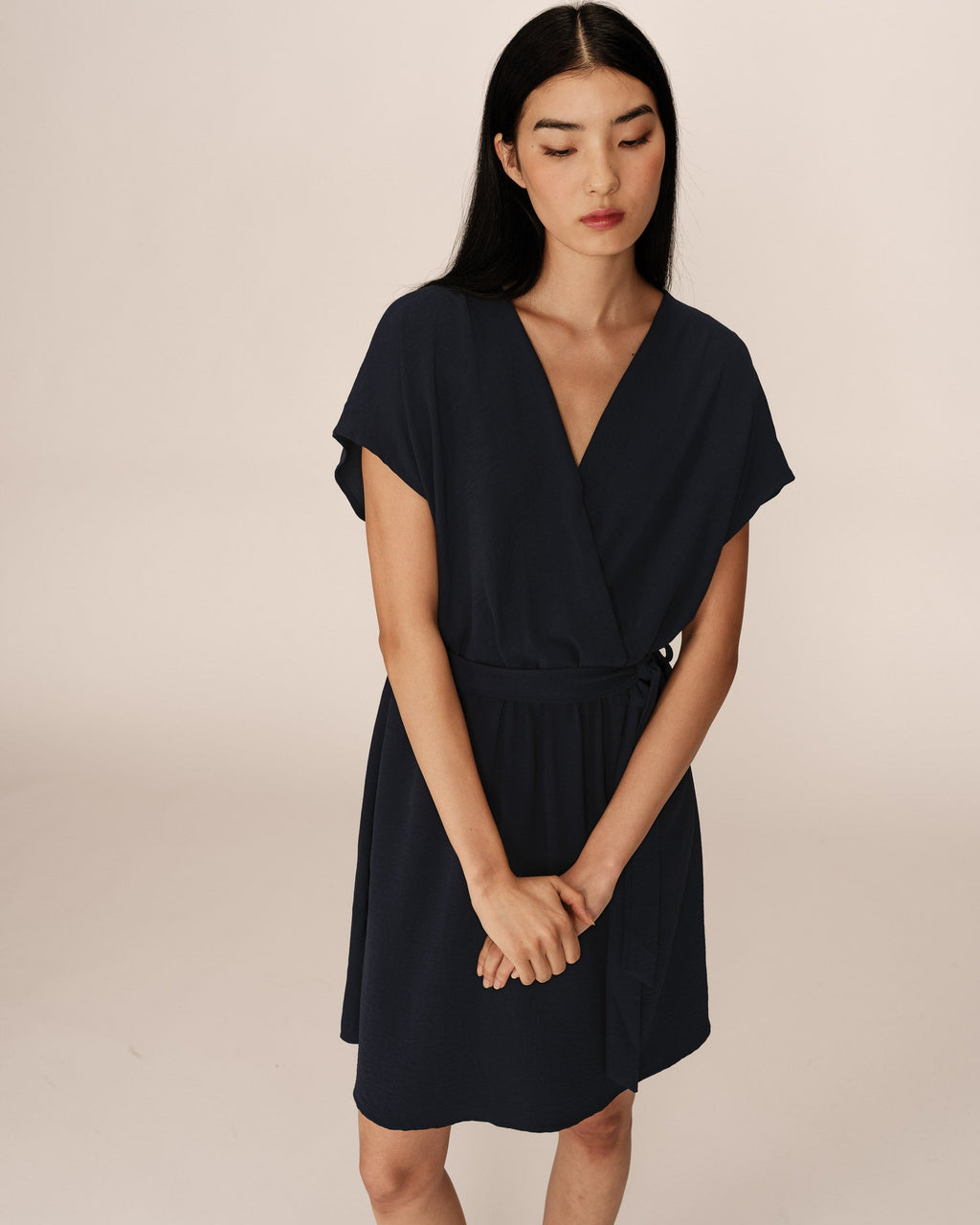 Vestido Corto Papaye - Marino