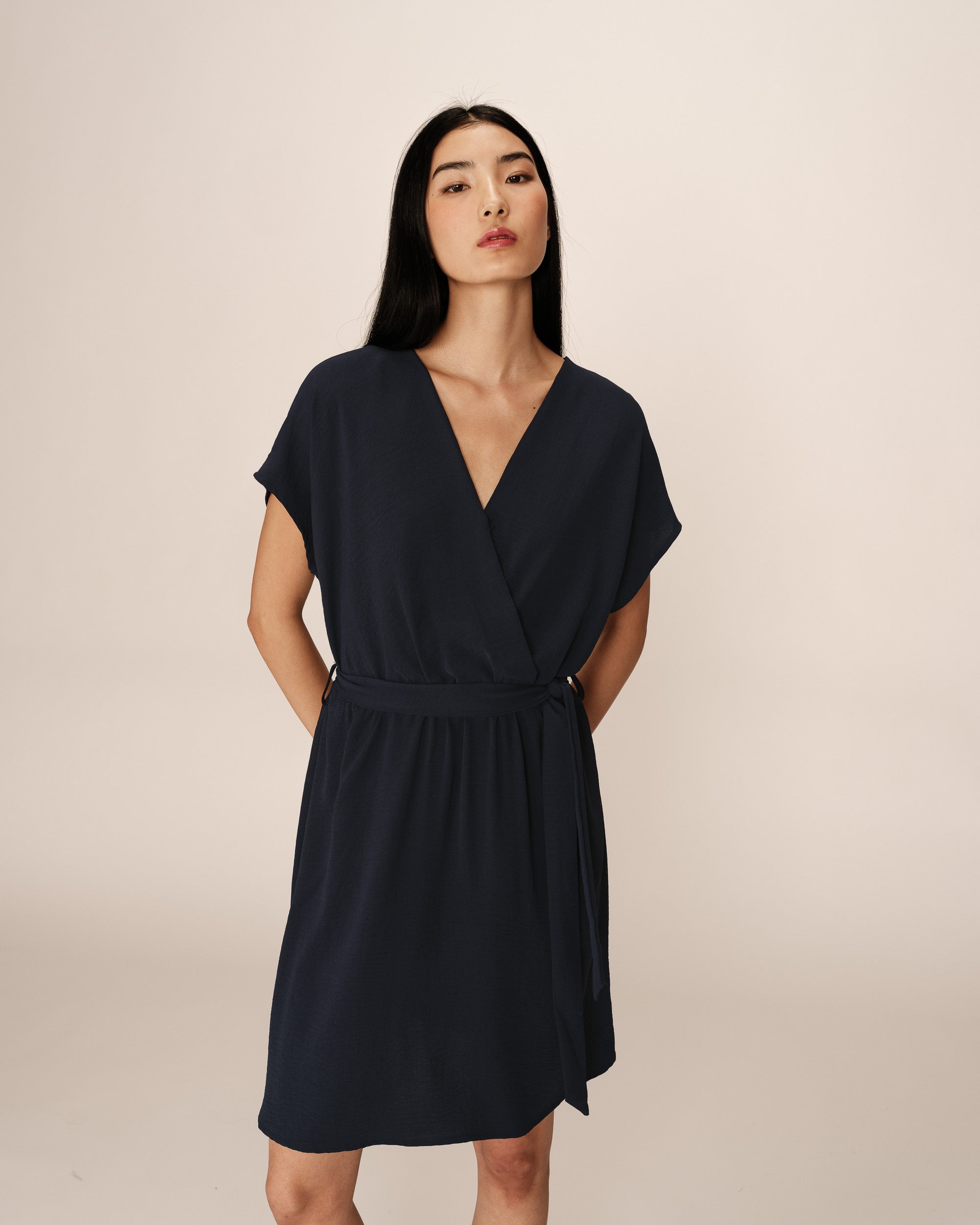 Vestido Corto Papaye - Marino