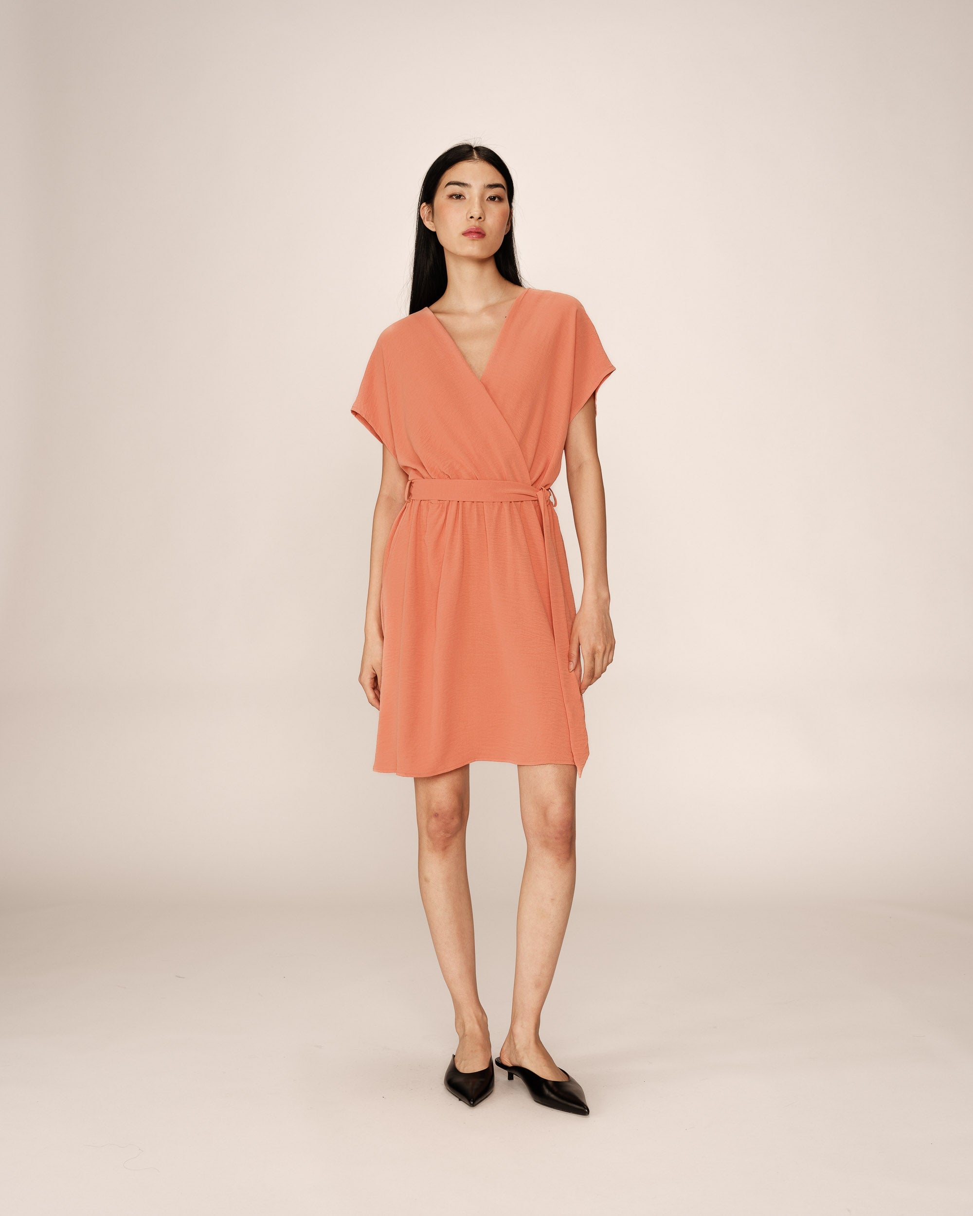 Robe Courte Papaye - Peche