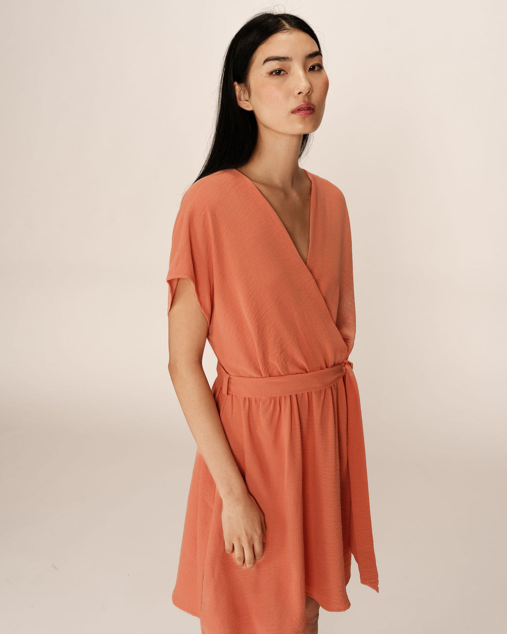 Robe Courte Papaye - Peche