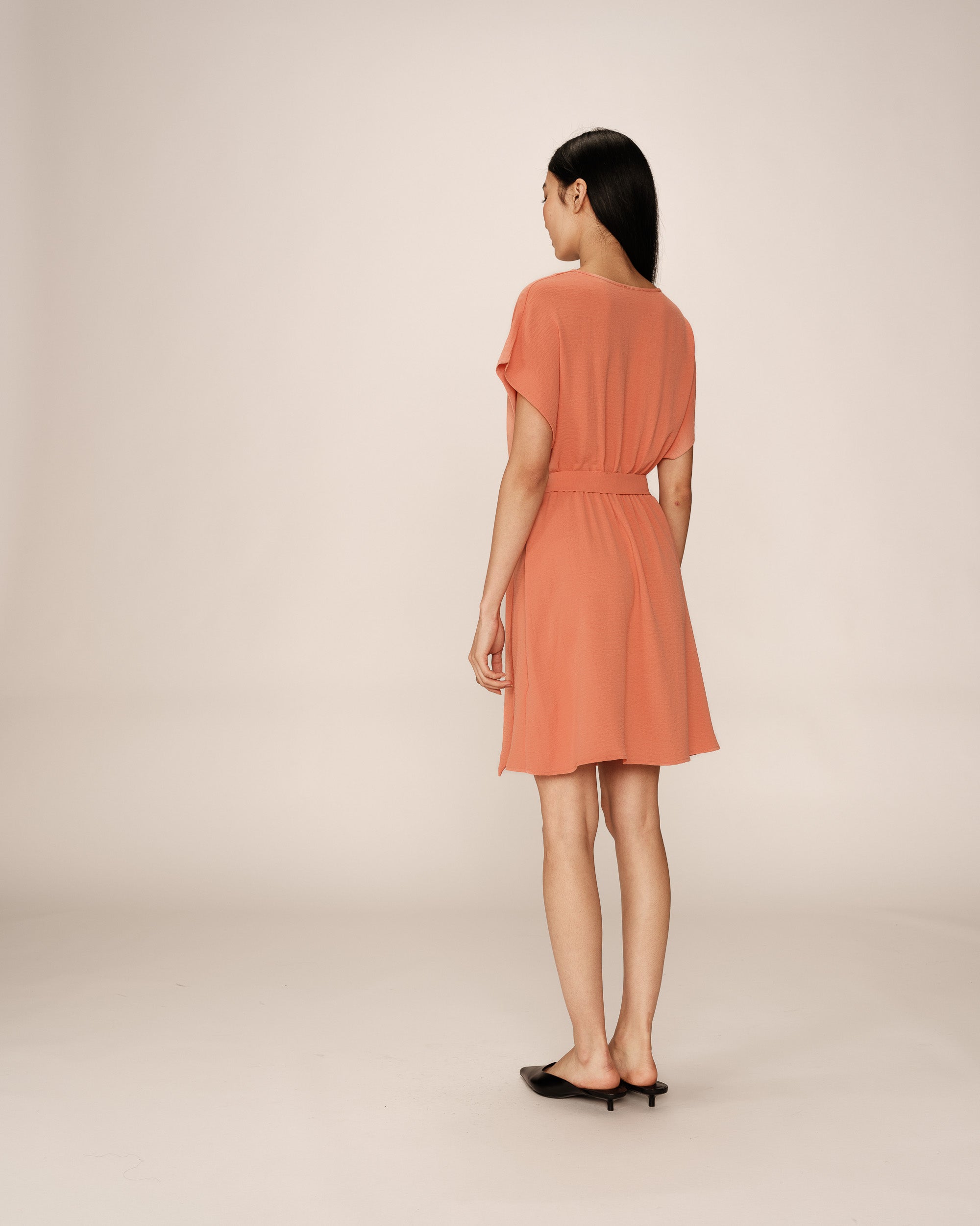 Robe Courte Papaye - Peche