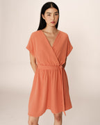 Robe Courte Papaye - Peche
