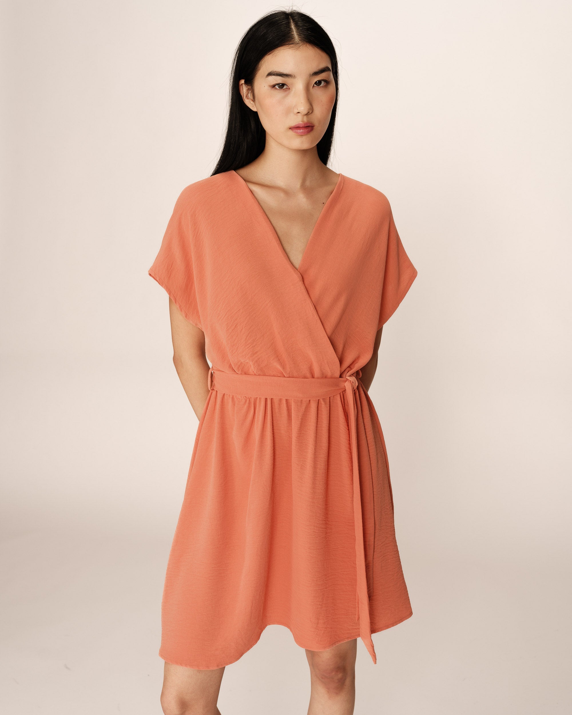 Robe Courte Papaye - Peche