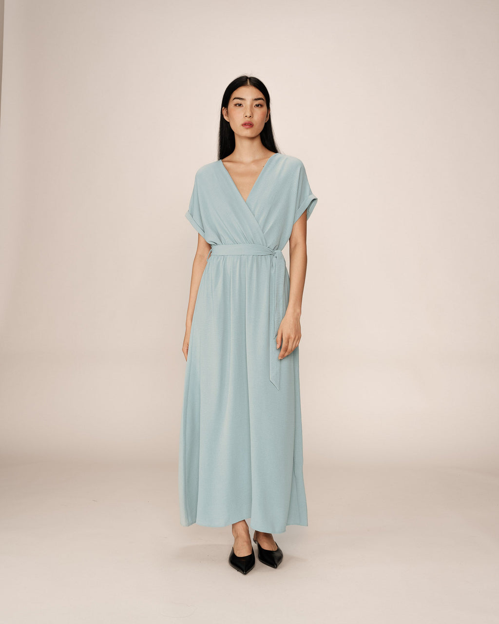 Vestido Largo Papillon - Azul