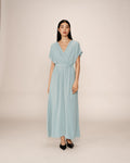 Vestido Largo Papillon - Azul