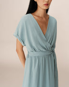 Vestido Largo Papillon - Azul