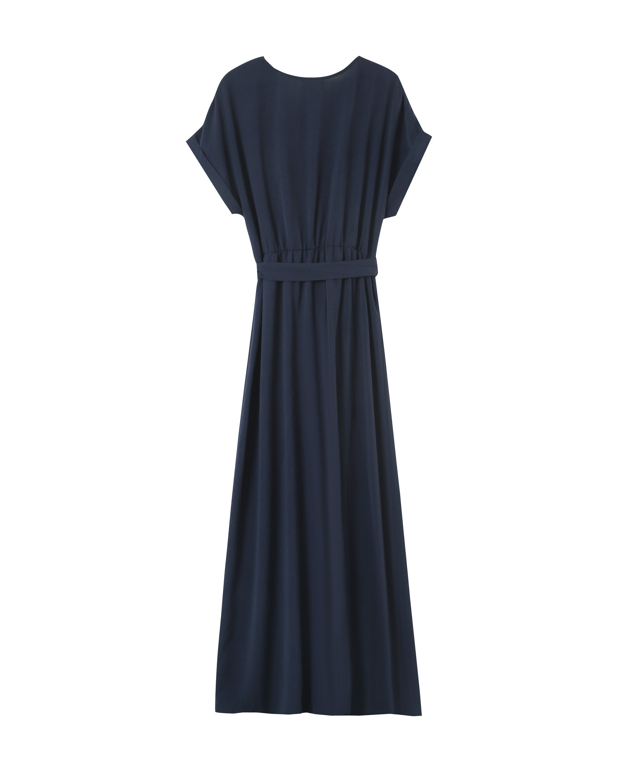 Robe Longue Papillon - Marine