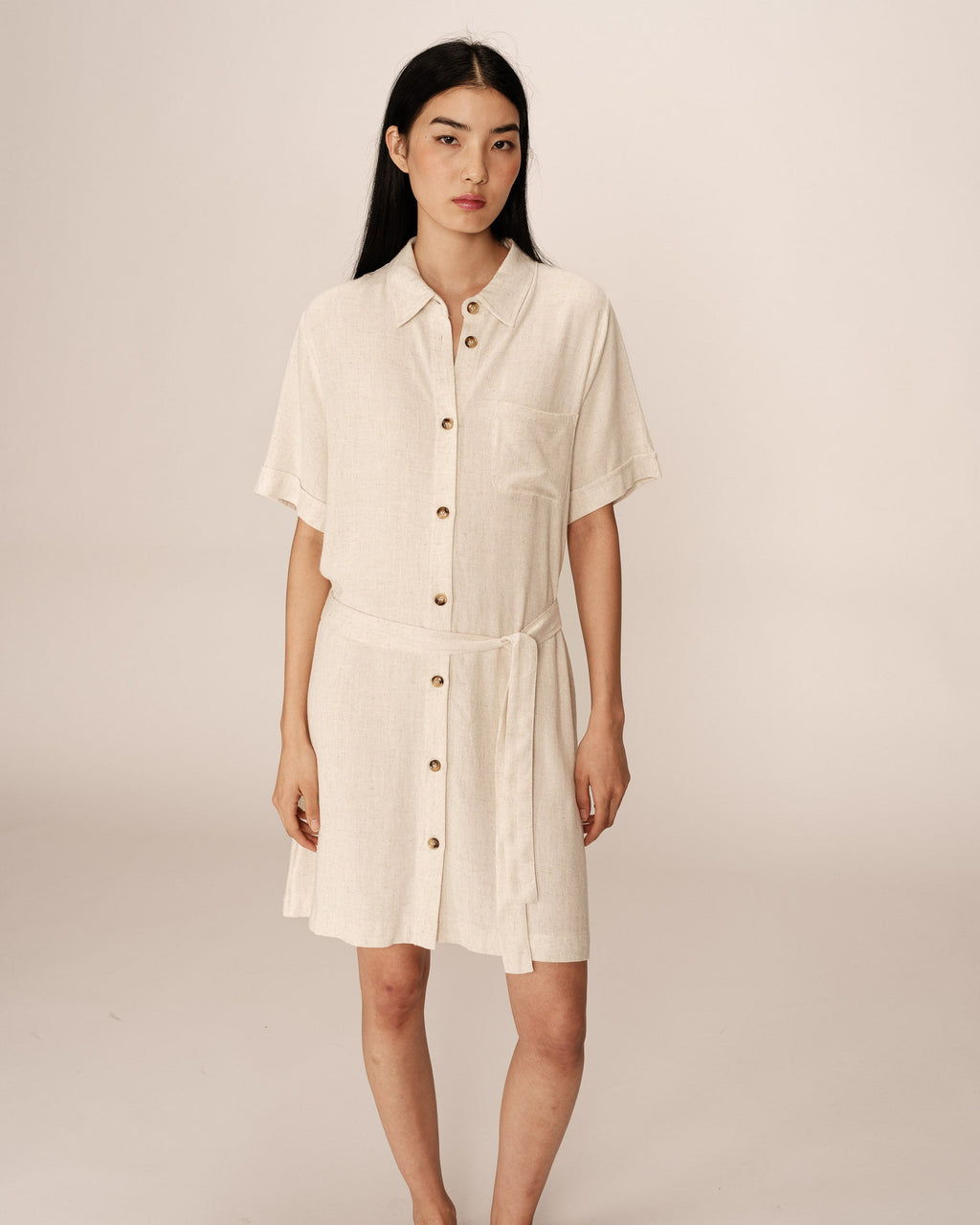 Robe Courte Paquita - Beige