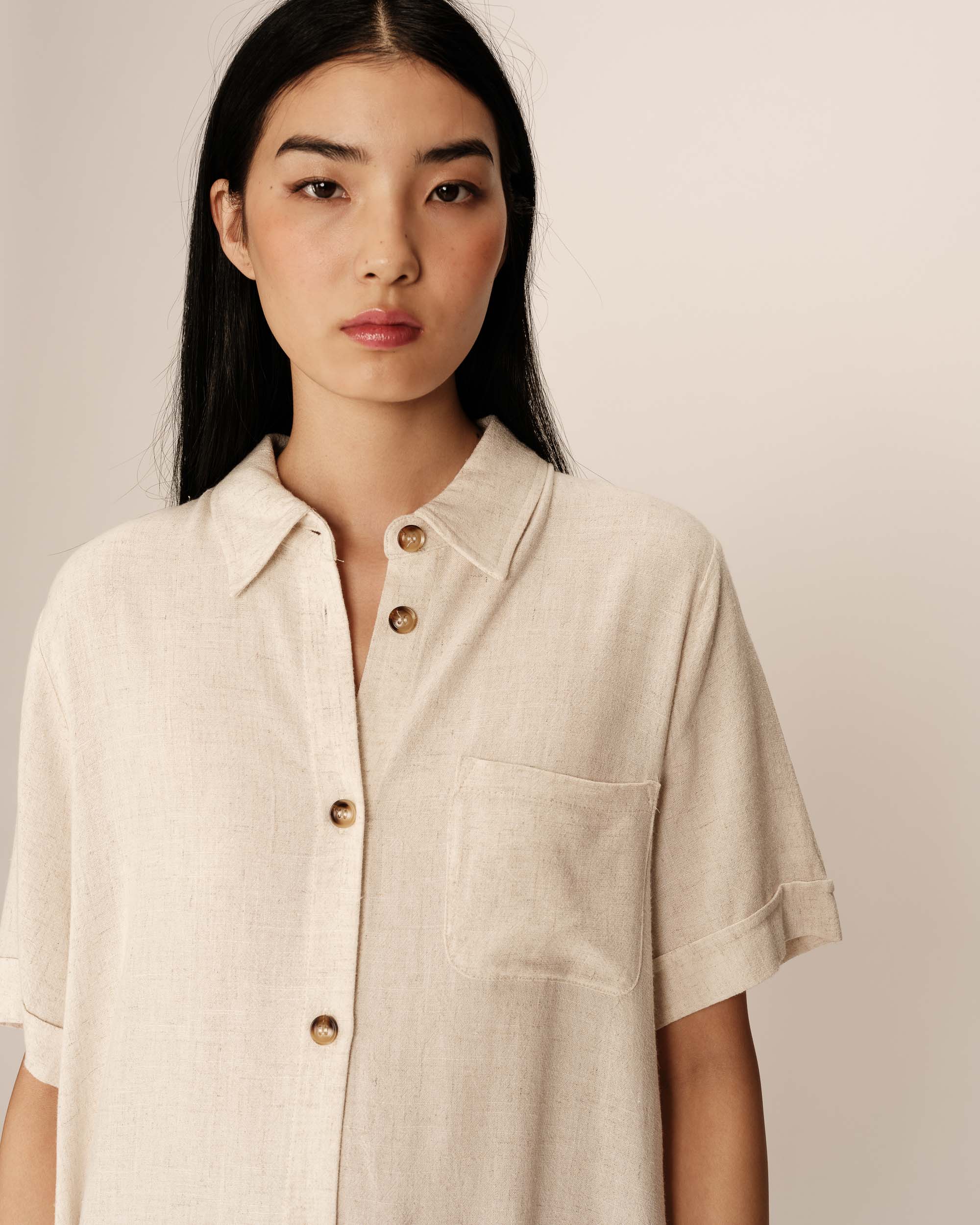 Robe Courte Paquita - Beige