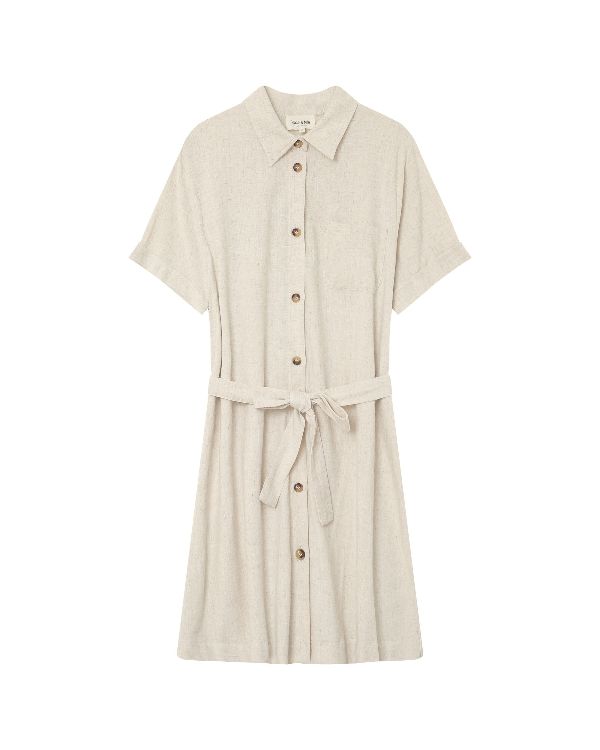 Robe Courte Paquita - Beige