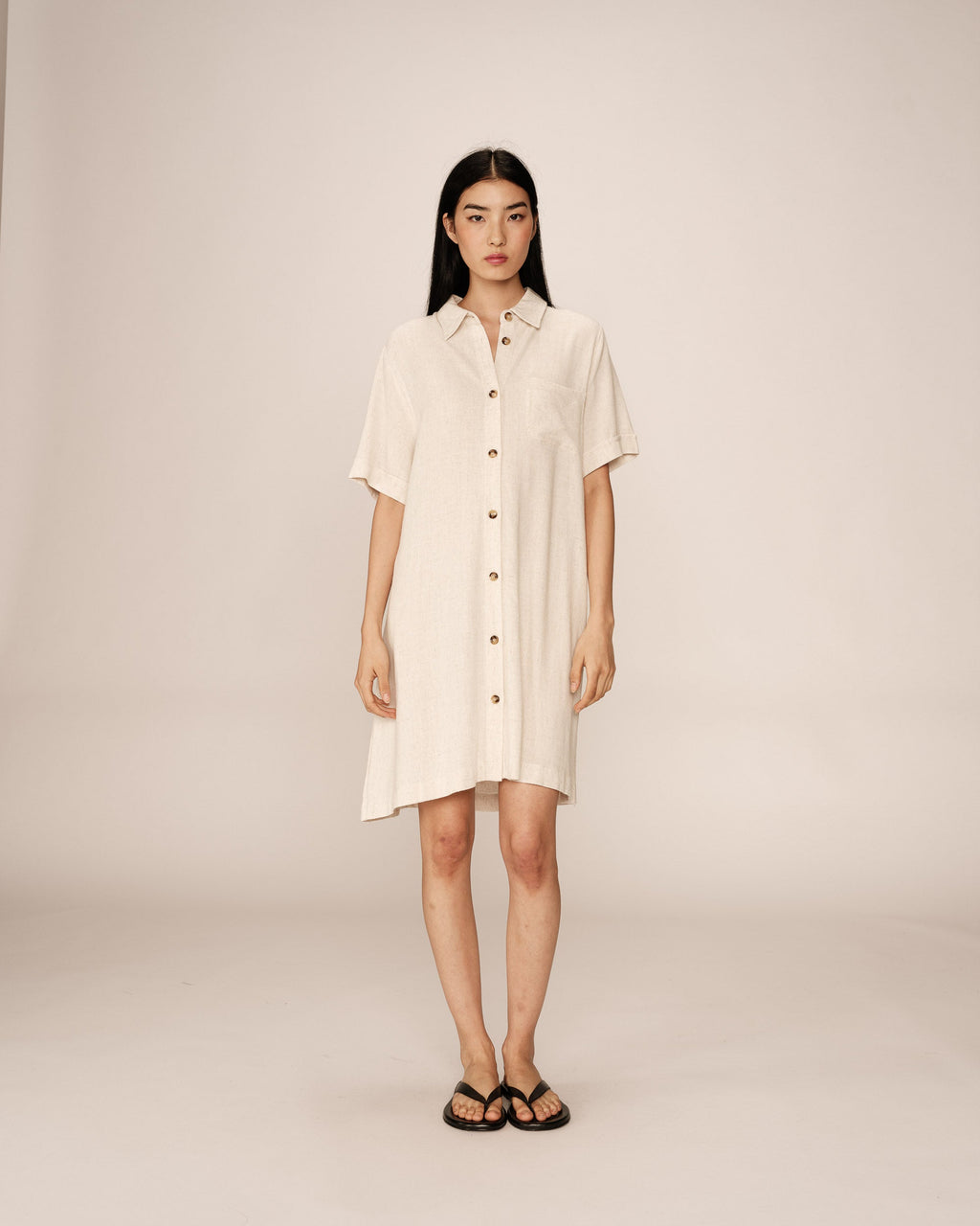 Robe Courte Paquita - Beige