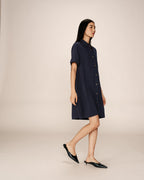 Paquita Navy Short Cross Dress