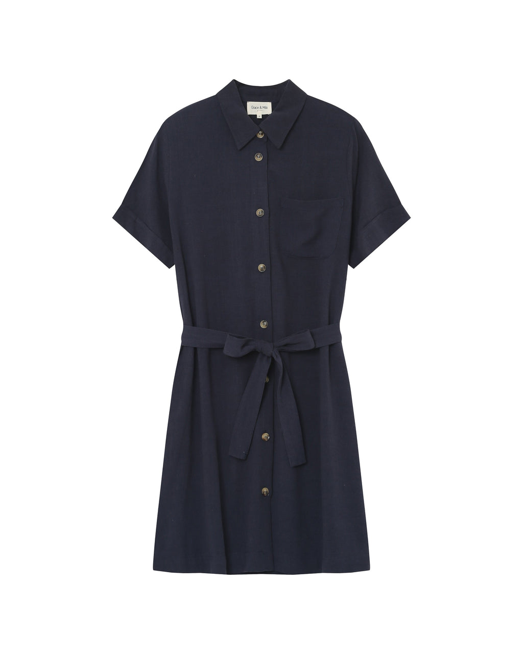 Paquita Navy Short Cross Dress