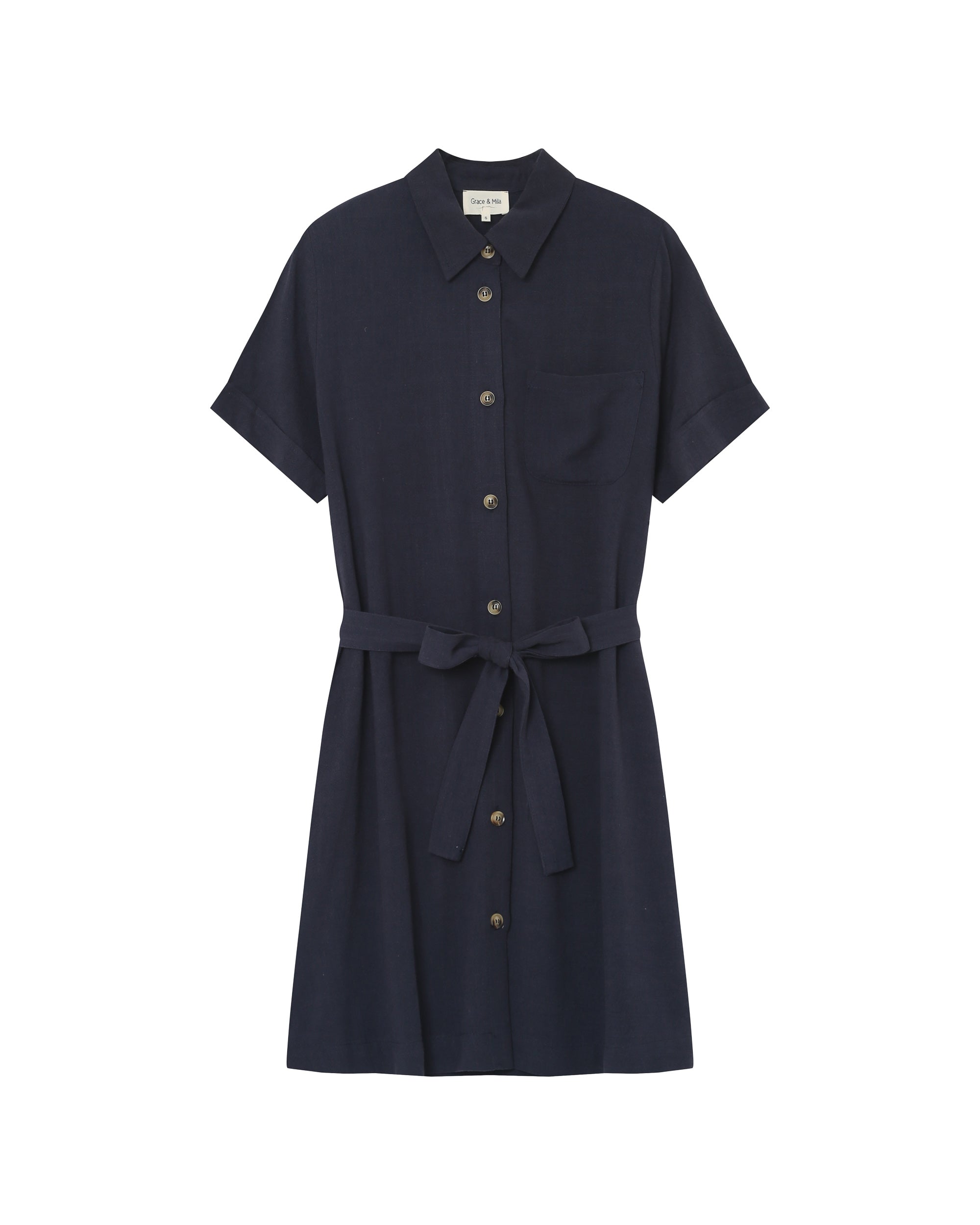 Paquita Navy Short Cross Dress