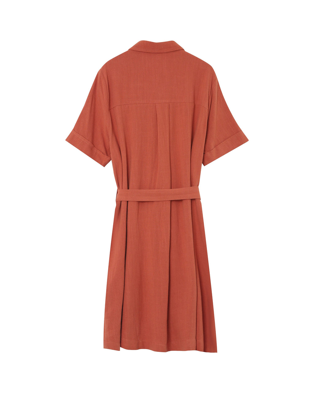 Short Cross Dress Terracotta Paquita