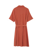 Short Cross Dress Terracotta Paquita