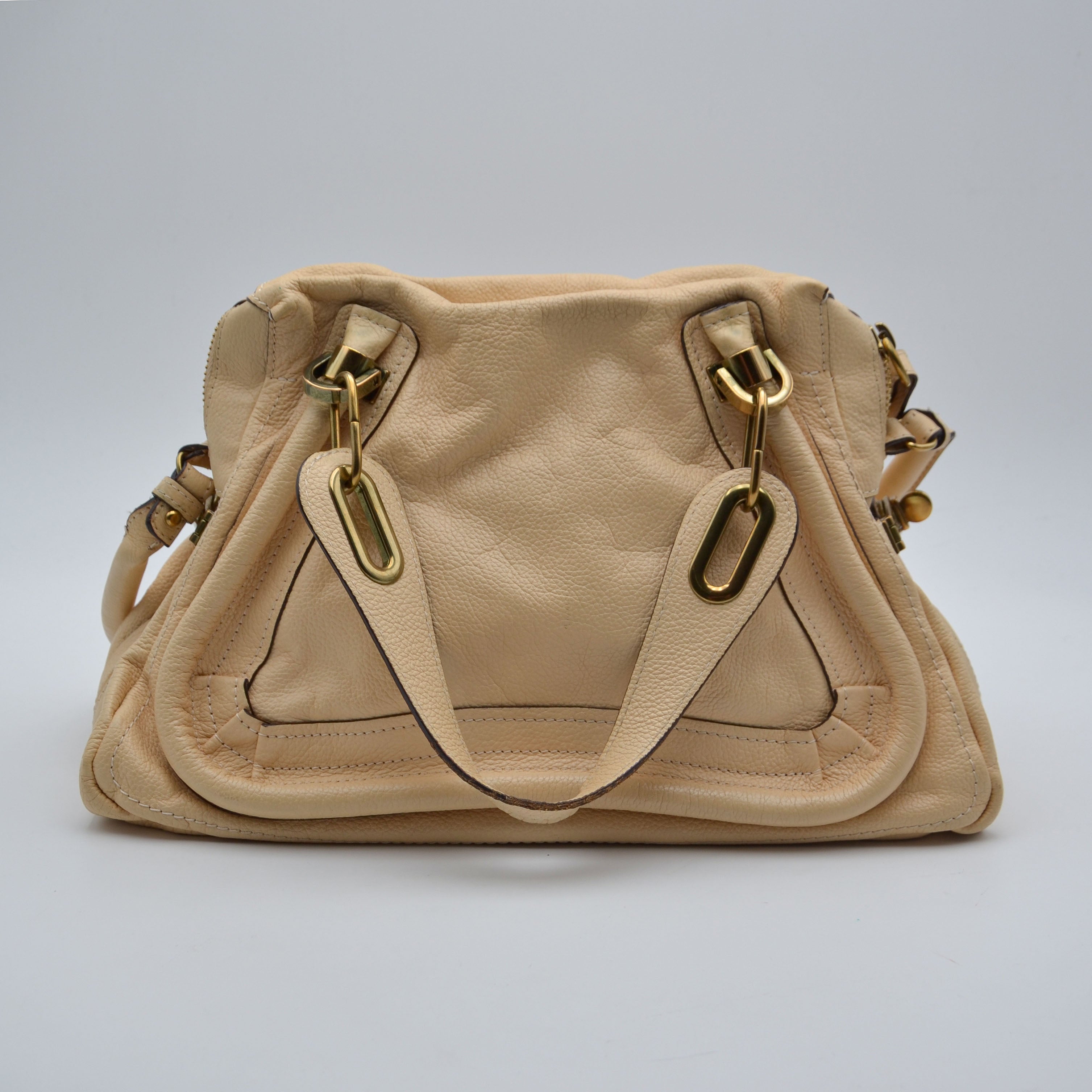 Chloé Paraty Vanille Cuir Grainé