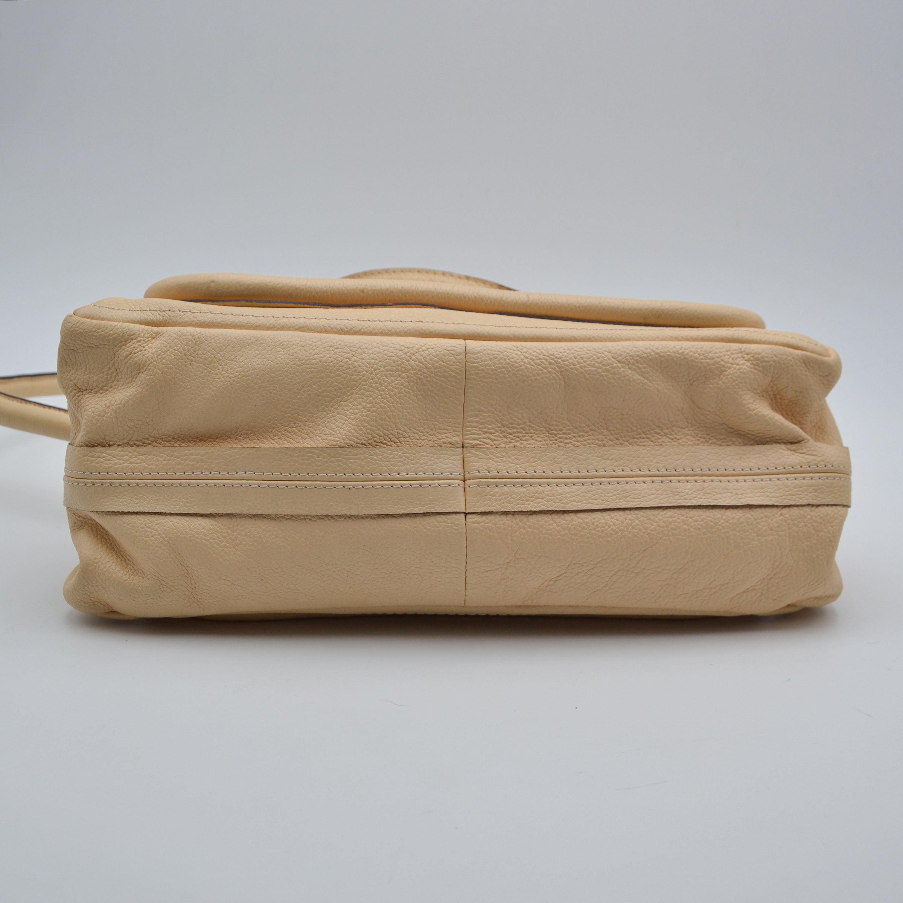 Chloé Paraty Vanille Cuir Grainé