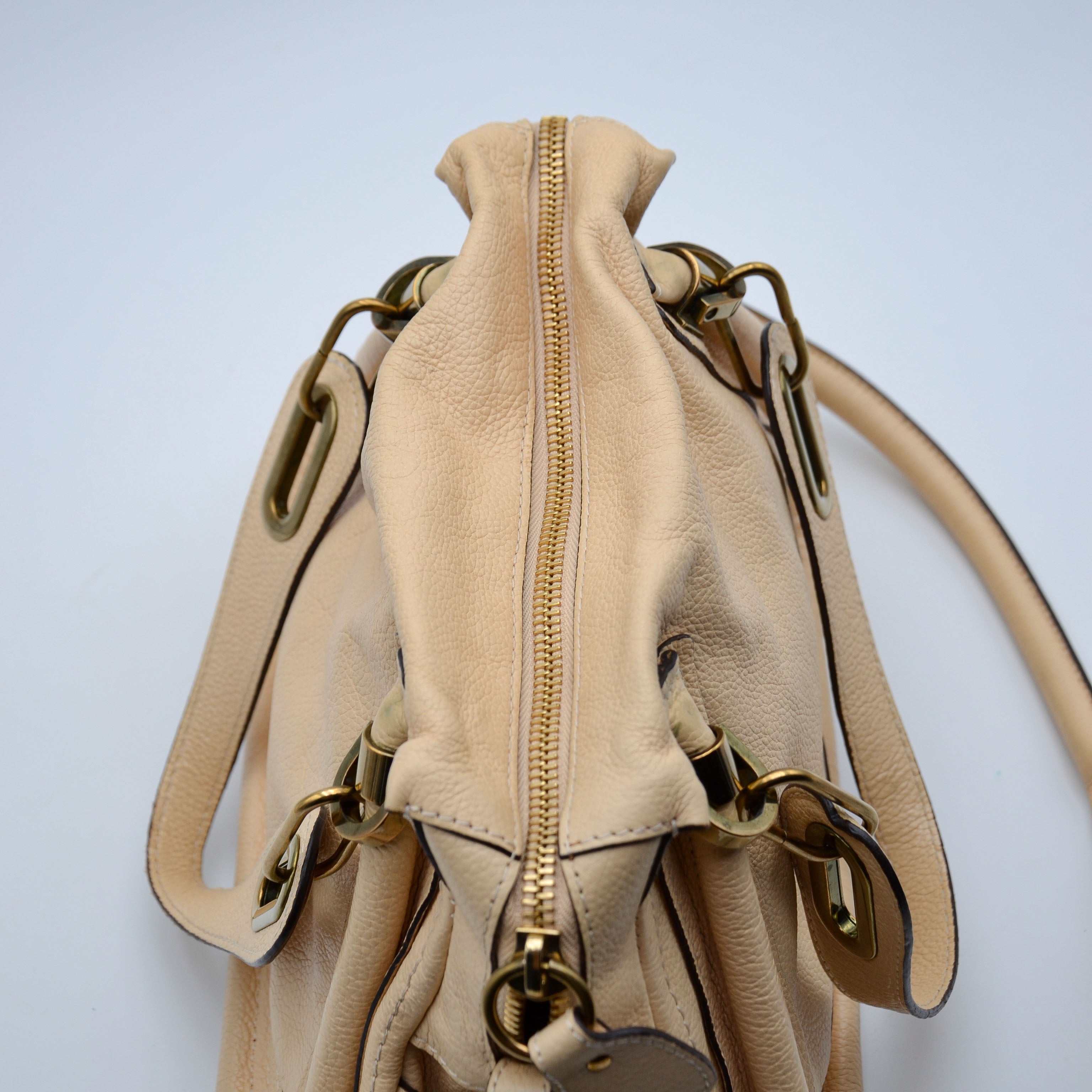 Chloé Paraty Vanille Cuir Grainé