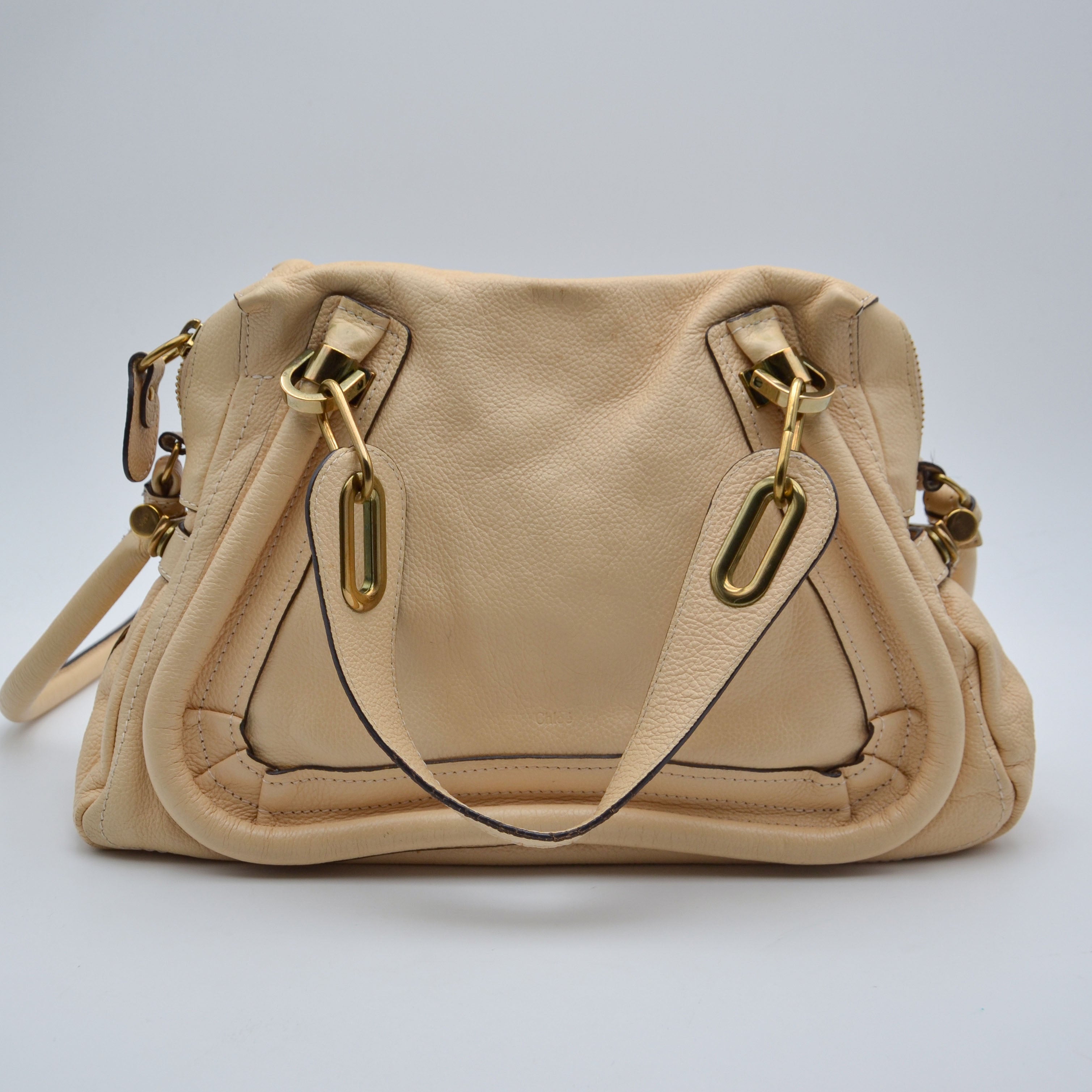 Chloé Paraty Vanille Cuir Grainé