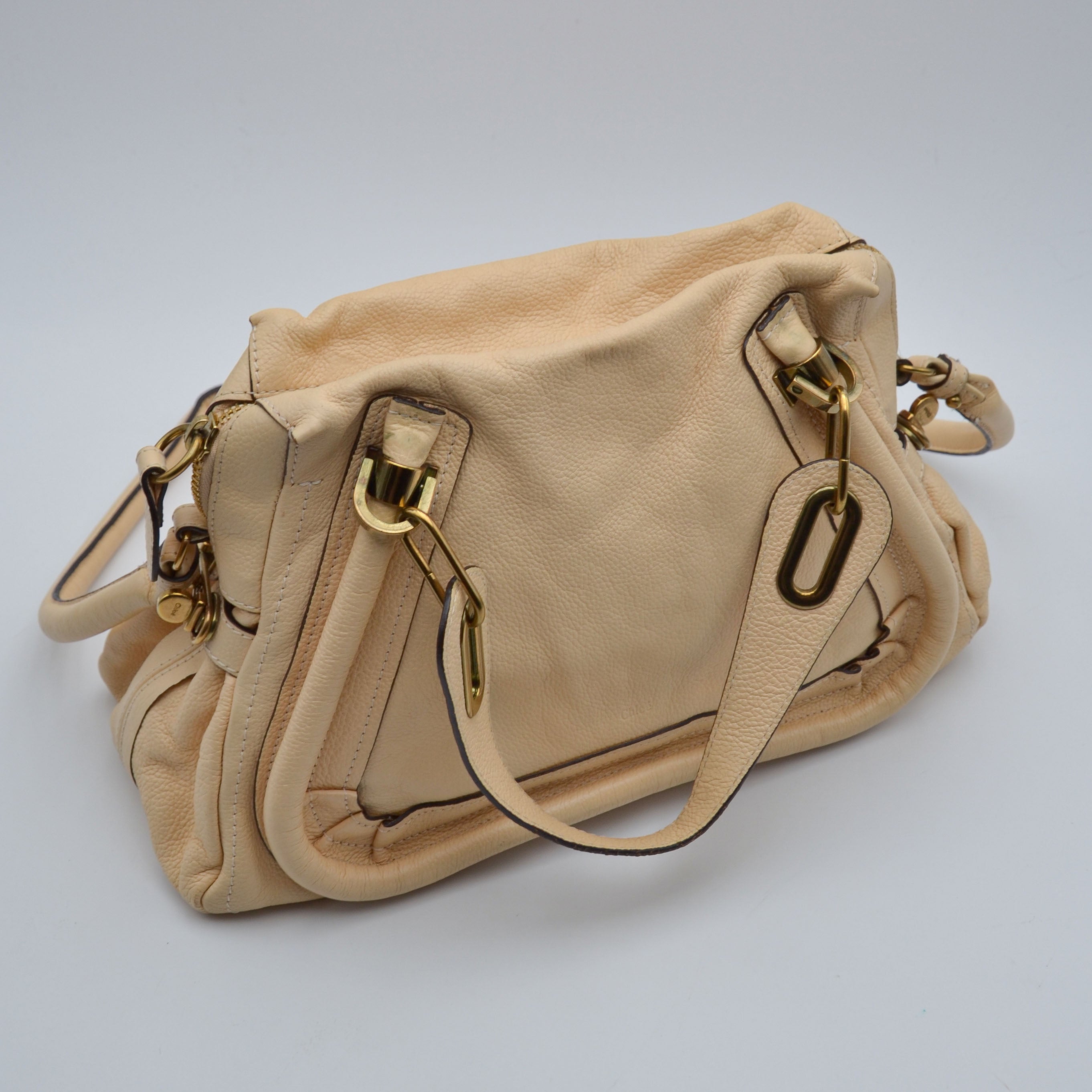 Chloé Paraty Vanille Cuir Grainé